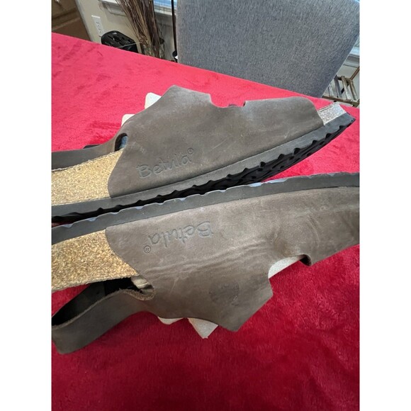 Betula Suede Leather Slingback Sandals - Male Size 12